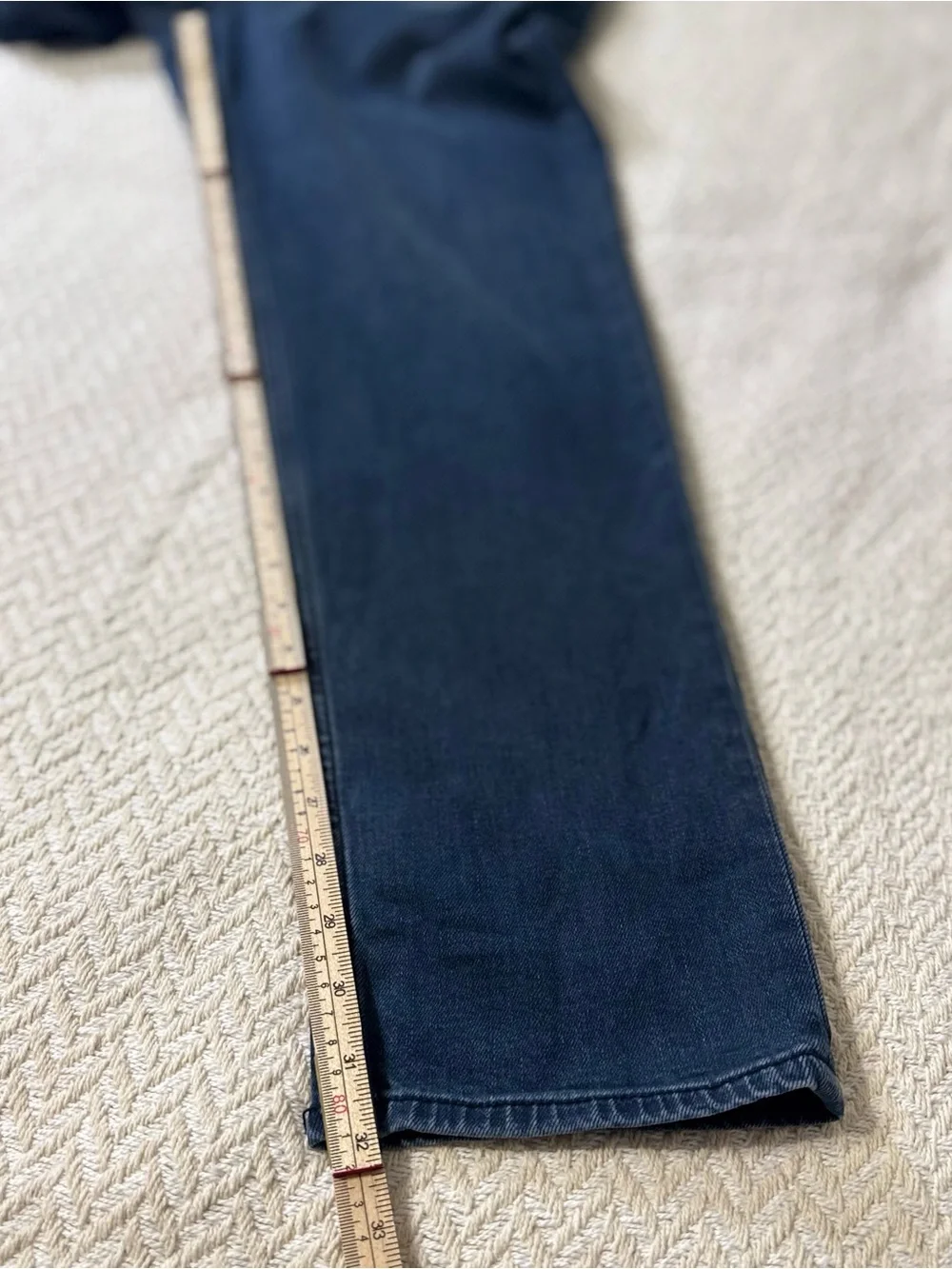 Rag & Bone Fit 3 Athletic Tapered Jeans 34x32 Kendall Blue Wash